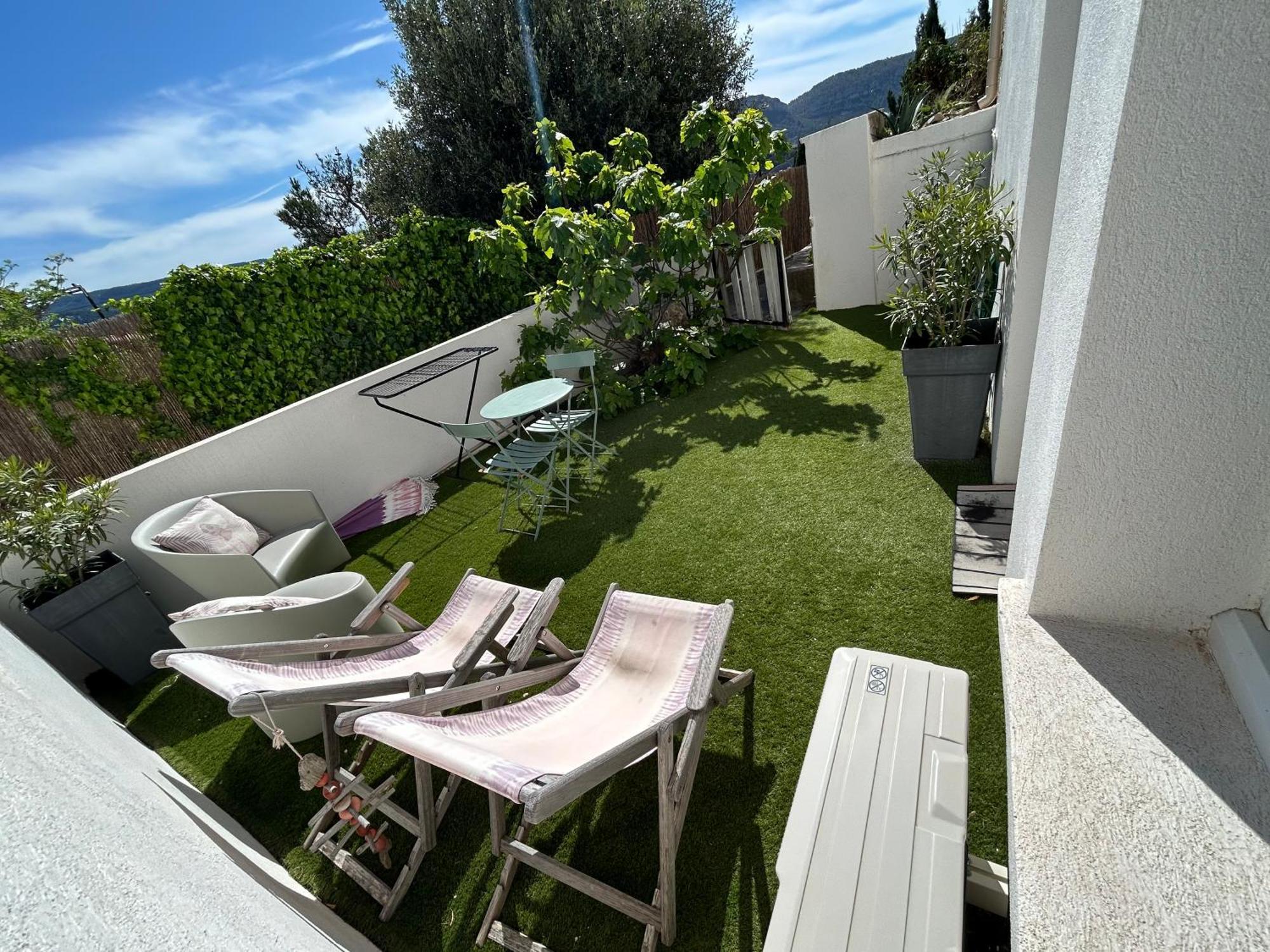 Studio Calme Aux Terrasses De Cassis Extérieur photo